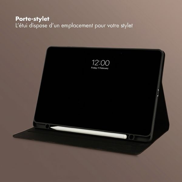 Selencia Coque tablette Riva Samsung Galaxy Tab S11 - Noir