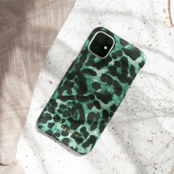 Selencia Coque Maya Fashion Samsung Galaxy A50 / A30s - Green Panther