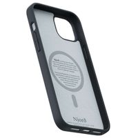 Njorð Collections Coque daim Comfort+ MagSafe iPhone 15 Plus - Black