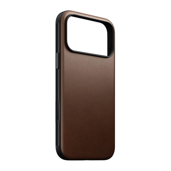 Nomad Coque Modern Leather avec MagSafe Apple iPhone 17 Pro Max - Marron