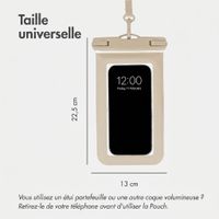 imoshion Floating Waterproof Pouch - Coque de téléphone universelle étanche - Beige