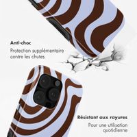 Selencia Coque arrière Vivid avec MagSafe Apple iPhone 16 Pro Max - Dream Swirl Chocolate