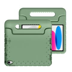 imoshion Coque kidsproof avec poignée Apple iPad 11 (2025) 11 pouces A16 / iPad 10 (2022) 10.9 pouces - Olive Green