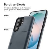 imoshion Coque arrière avec porte-cartes Samsung Galaxy S26 Ultra - Bleu foncé