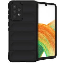 imoshion Coque arrière EasyGrip Samsung Galaxy A33 - Noir