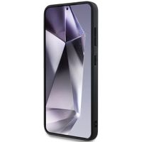 Guess Coque 4G Metal Logo Glitter Samsung Galaxy S25 - Rose