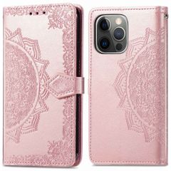 imoshion Etui de télephone Mandala Apple iPhone 13 Pro - Rose Doré