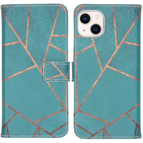 imoshion Coque silicone design iPhone 13 - Blue Graphic