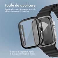 imoshion Coque rigide à couverture complète Apple Watch 4 / 5 / 6 / SE - 40 mm - Noir