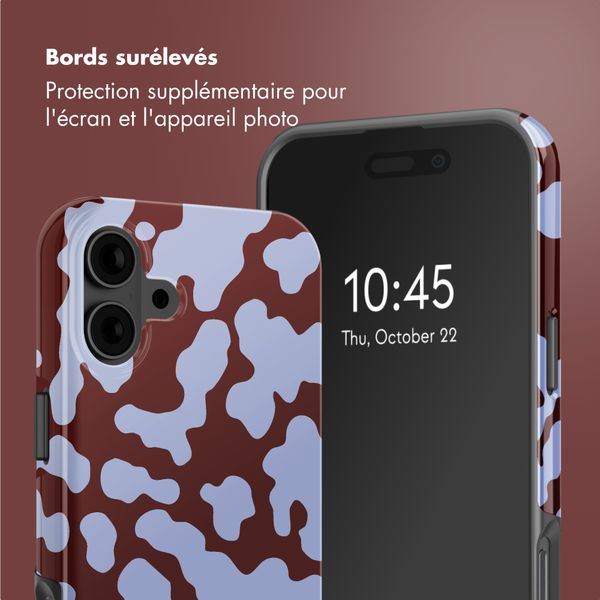 Selencia Coque arrière Vivid avec MagSafe Apple iPhone 16 - Moo'd Lavender Glow