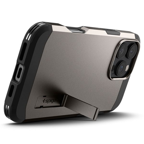 Spigen Coque Tough Armor MagSafe iPhone 16 Pro Max - Gun Metal