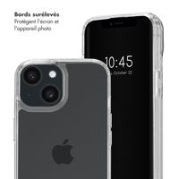 Selencia Coque arrière avec crochets amovibles Apple iPhone 15 - Transparent