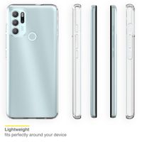 Accezz Coque Clear Motorola Moto G60s - Transparent