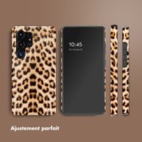 Selencia Coque arrière Vivid Samsung Galaxy S25 Ultra - Wild Leo