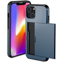imoshion Coque arrière avec porte-cartes Apple iPhone 13 - Bleu foncé
