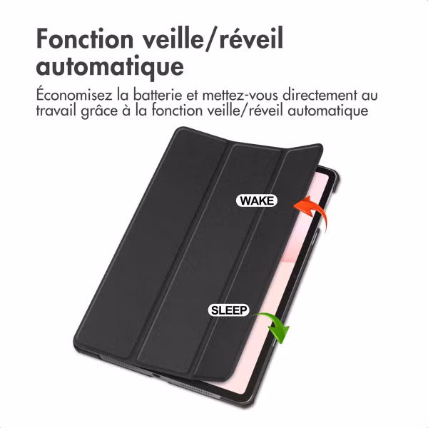 imoshion Coque tablette Trifold Honor Pad 10 - Noir