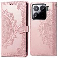 imoshion Etui de téléphone portefeuille Xiaomi 15 - Rose Dorée