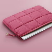 Selencia Pochette ordinateur Puffy 13-14 pouces - Magenta Fire