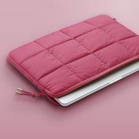 Selencia Pochette ordinateur Puffy 15-16 pouces - Magenta Fire