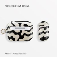 Selencia Coque Vivid Apple AirPods Pro - Art Wave Black