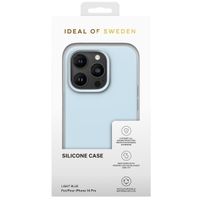 iDeal of Sweden Coque Silicone Apple iPhone 14 Pro - Light Blue