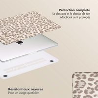 Selencia Coque Laptop Sabi Apple MacBook Air 13 pouces (2022 / 2024 M3 chip / 2025 M4 chip) - Soft Ivory