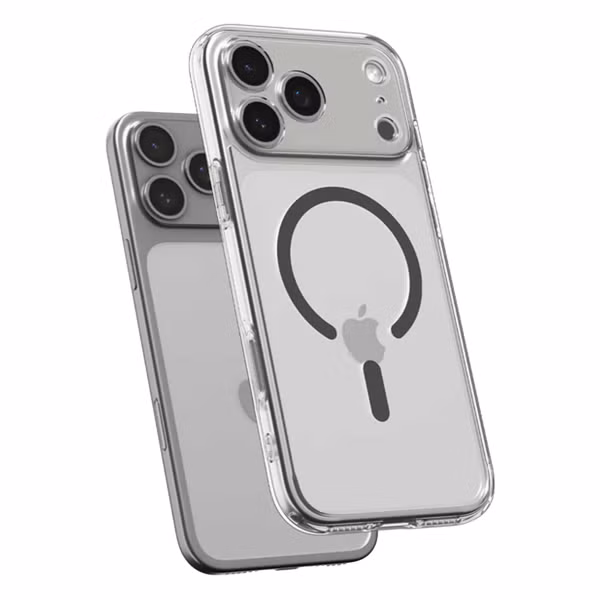 Spigen Coque Ultra Hybrid MagSafe Apple iPhone 17 Pro - Clear Graphite