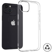 Accezz Coque Clear 100% recyclée Apple iPhone 15 Plus - Transparent