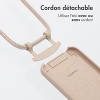 imoshion Coque de couleur avec cordon amovible MagSafe iPhone 12 (Pro) - Nude