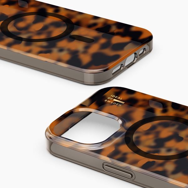 iDeal of Sweden Coque Clear MagSafe Apple iPhone 13 / 14 / 15 / 16e - Tortoise