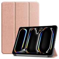 imoshion Coque tablette Trifold Apple iPad Pro 13 (2024) M4 - Rose Doré