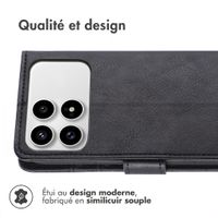 imoshion Étui de télephone portefeuille de luxe Xiaomi Poco F8 Pro - Noir