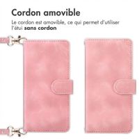 imoshion Etui de télephone portefeuille avec cordon OnePlus 15 - Rose