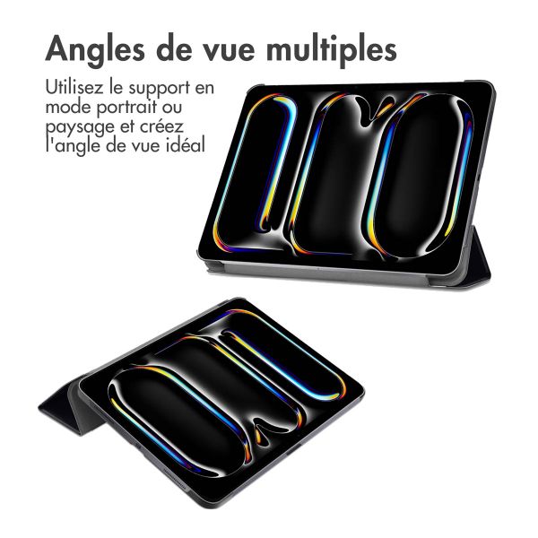 imoshion Coque tablette Design Trifold Apple iPad Pro 13 (2024) M4 - Don't touch