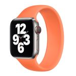 Apple Bracelet Boucle unique Apple Watch Series 1-10 / SE / Ultra (2) - 42/44/45/46/49 mm - Taille 12 - Kumquat