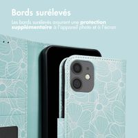 imoshion Étui de télephone portefeuille Design Apple iPhone 11 - Botanica