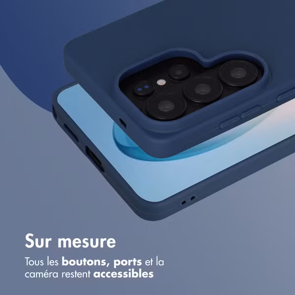 imoshion Coque Couleur Samsung Galaxy S26 Ultra - Bleu foncé