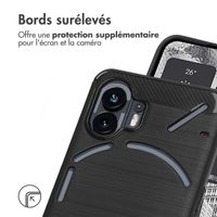 imoshion Coque Brushed Nothing Phone (2) - Noir