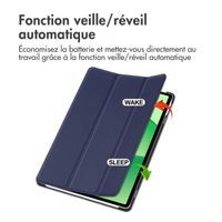 imoshion Coque tablette Trifold OnePlus Pad Lite - Bleu foncé