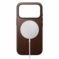 Nomad Coque Modern Leather avec MagSafe Apple iPhone 17 Pro - Marron