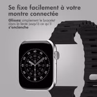 Accezz Bracelet Ocean Apple Watch | 38/40/41/42 mm - Noir