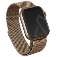 Burga Bracelet milanais Apple Watch Series 1 á 9 / SE (38/40/41 mm) | Series 10 (42 mm) - Dorée