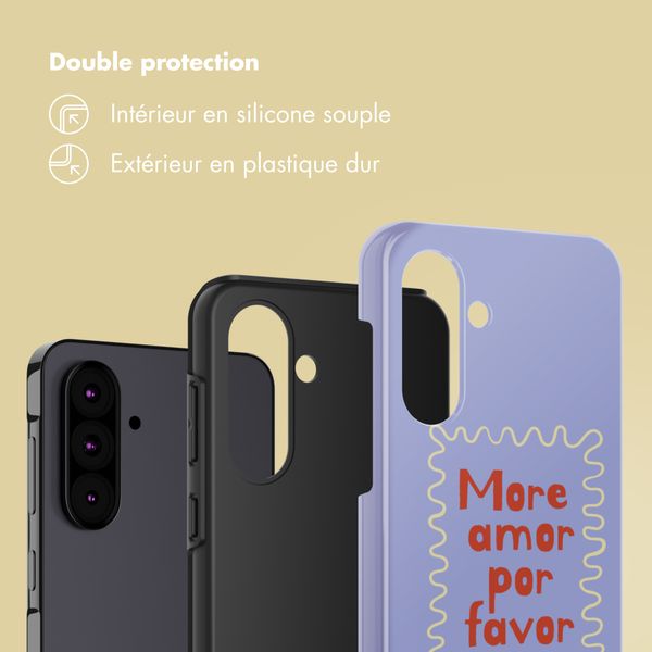 Selencia Coque arrière Vivid Samsung Galaxy A36 / A56 - More Amor