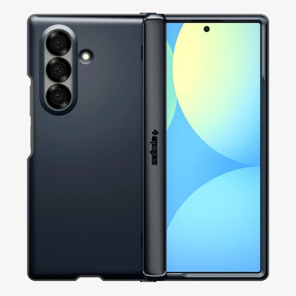 Spigen Coque Slim Armor Pro MagFit Samsung Galaxy Z Fold 7 - Metal Slate