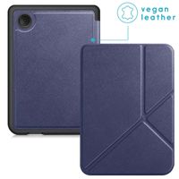 imoshion Étui de liseuse portefeuille Pliable Kobo Clara Colour / BW - Bleu foncé