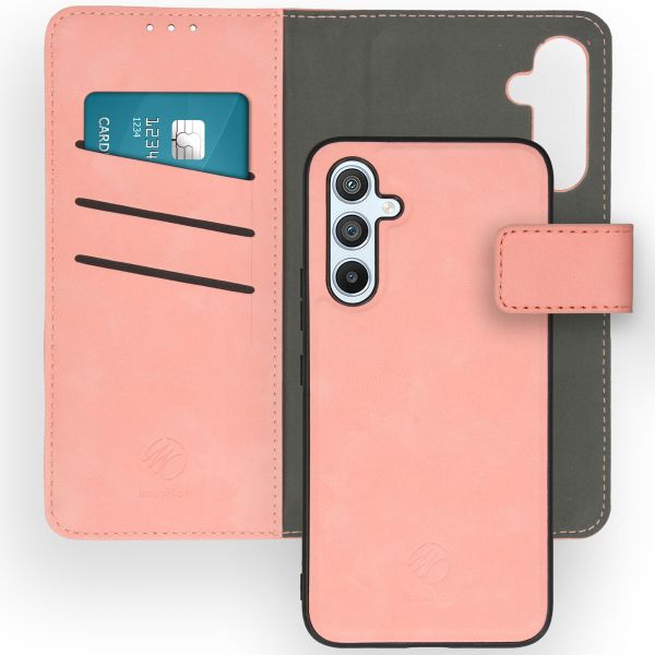 imoshion Etui de téléphone de type portefeuille de luxe 2-en-1 amovible Samsung Galaxy A54 (5G) - Rose