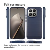 imoshion Coque Brushed Xiaomi 15T - Bleu foncé