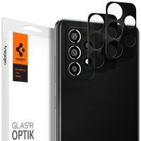 Spigen GLAStR Protection Caméra en verre trempé Galaxy A72 - Noir