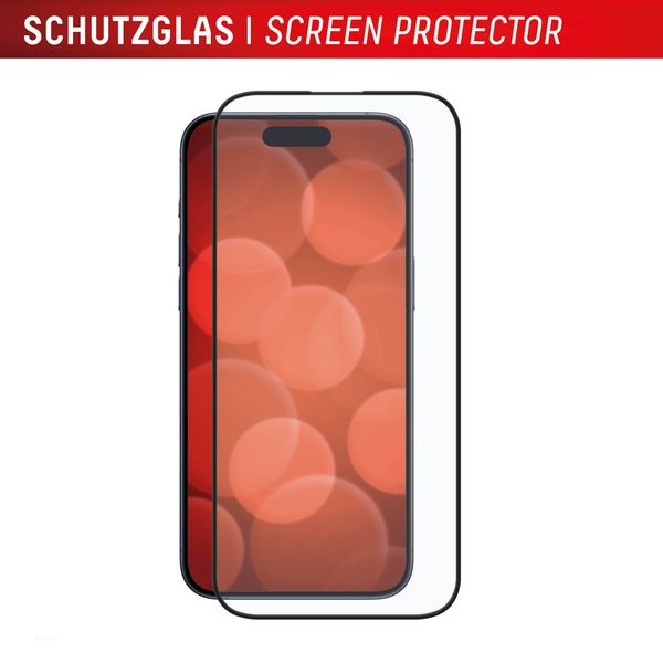 Displex Protection d'écran en verre trempé Real Glass Full Cover iPhone 16