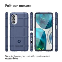 imoshion Coque Rugged Shield Motorola Moto G52 / G82 - Bleu foncé